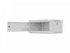 Lanberg Szafa instalacyjna rack wisząca 19 cali 4U 600x450 szara drzwi metalowe (flat pack)